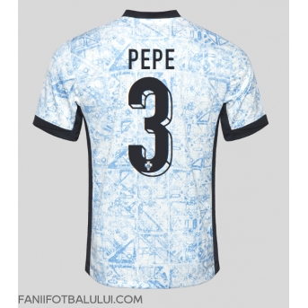 Portugalia Pepe #3 Tricou Fotbal Replică European 2024 Barbati Deplasare